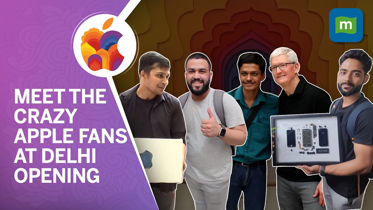 Apple Delhi Store Opens: From Old iPhone to First Gen iMac | Here&rsquo;s What Fans Brought To The Launch