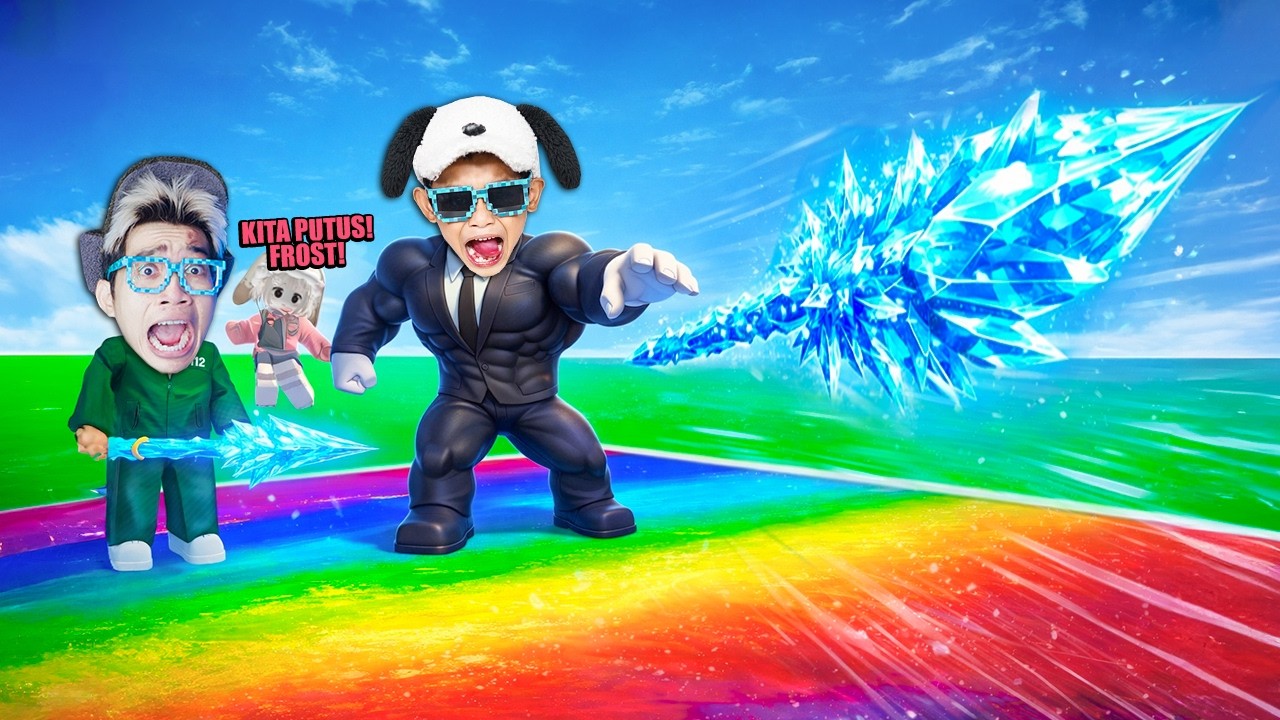 Dibully Karena Kecil! 10 Menit Latihan Kasi Paham LEMPARAN TOMBAK Miliaran Kilometer di ROBLOX!!!