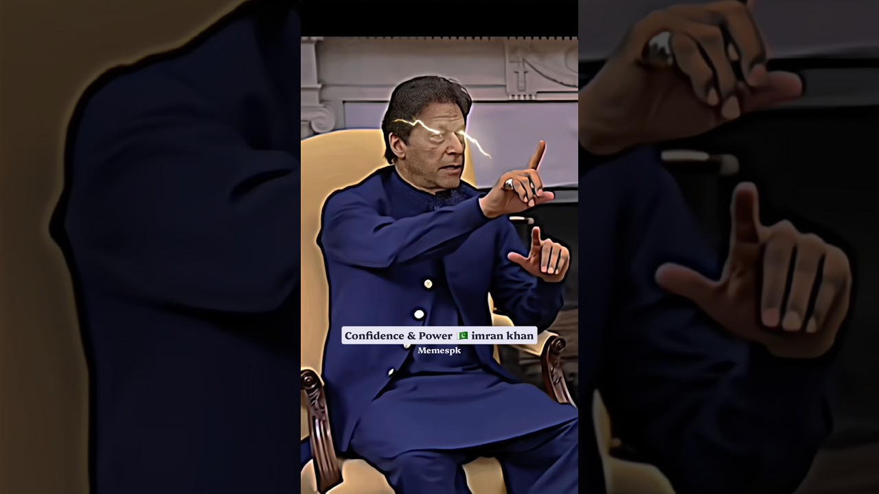 IMRAN KHAN BODY LANGUAGE vs TRUMP🇺🇸🇵🇰🔥 | Confidence & Power #shorts