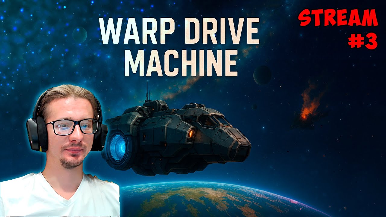 Warp Drive Machine Space Age ► Factorio ► stream #3