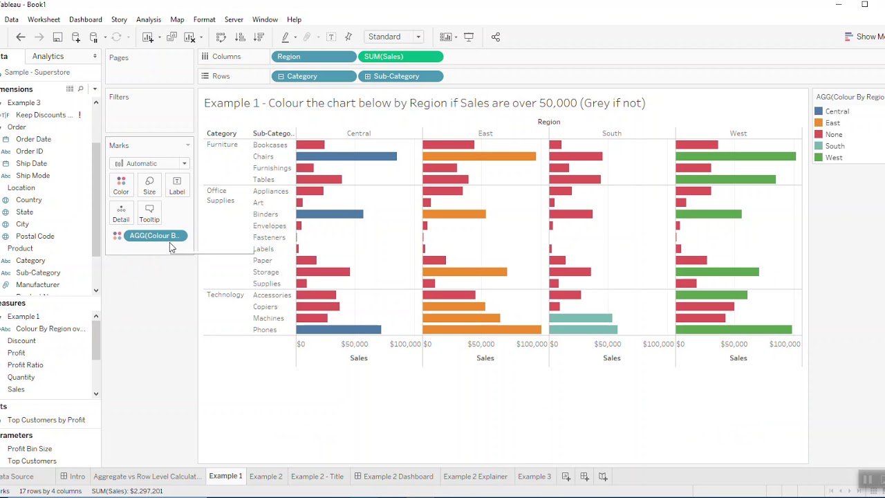 Tableau Errors: Cannot mix Aggregate and Non Aggregate Arguments