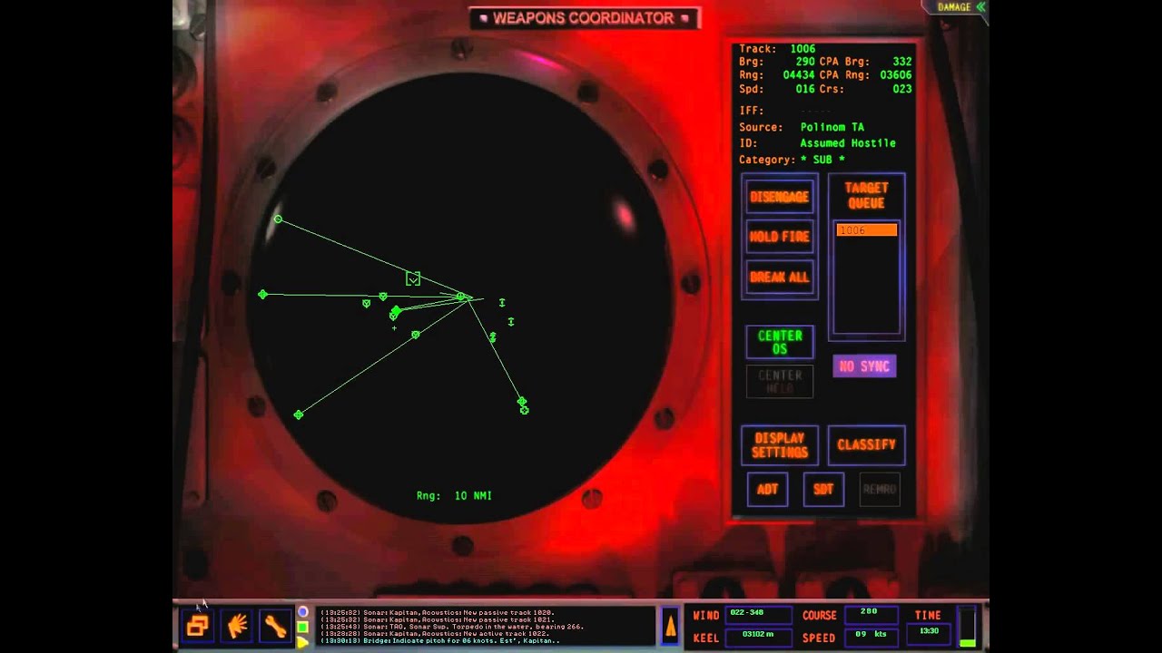 Dangerous Waters - Udaloy takes on Foxtrot with SS-N-14 Silex and SVTT