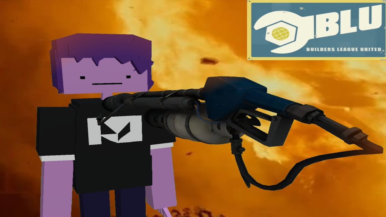 pyro league united (BLU edition) #roblox #bf2 #bloxfortress2 #memes #gameplay #blu #red  #tf2