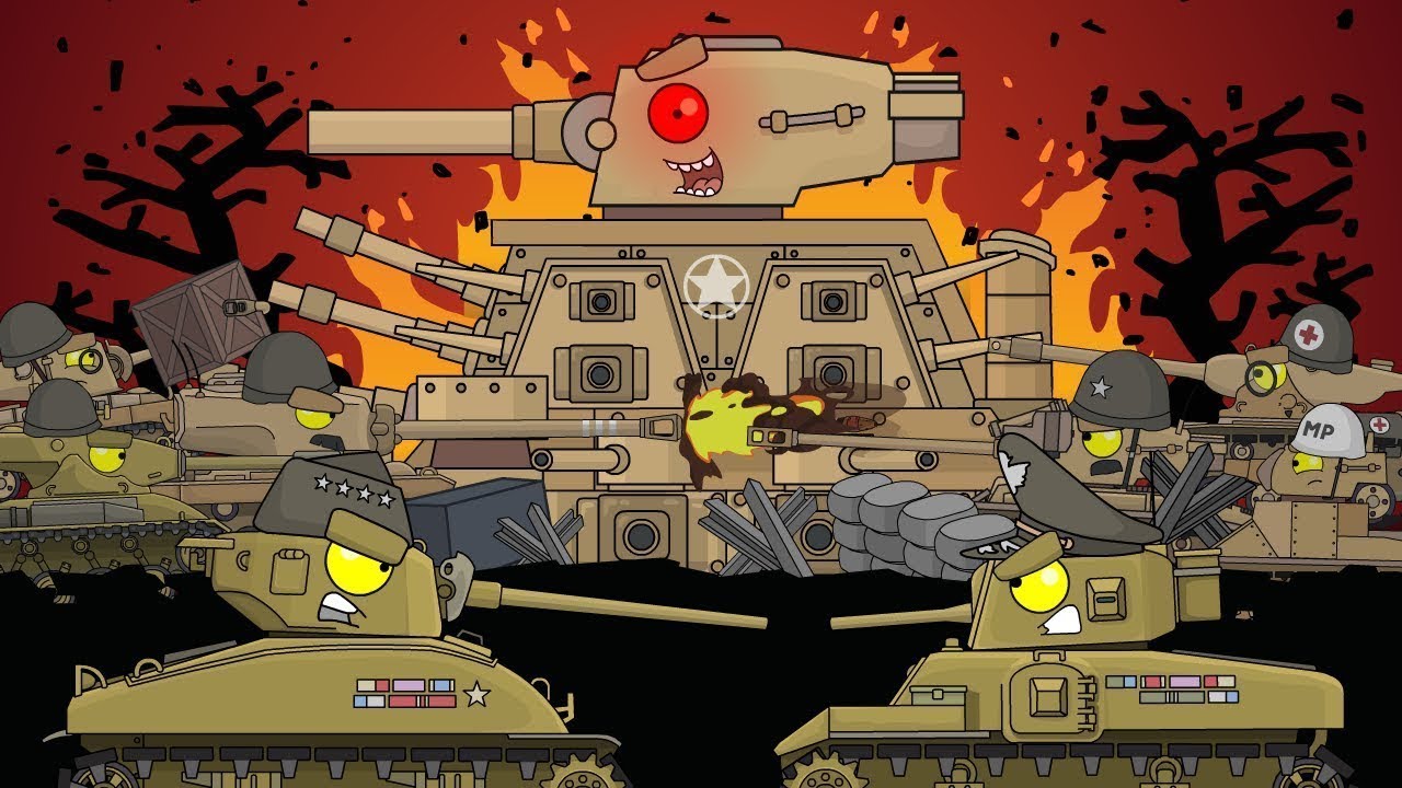 ALL EPISODES about U.S. Civil War - Cartoons about tanks