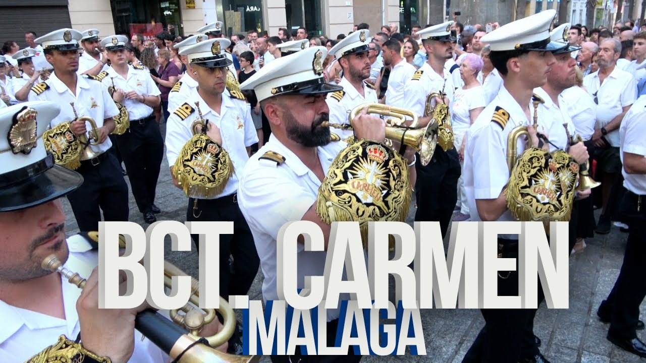 ▶️ BANDA DE CORNETAS Y TAMBORES NUESTRA SEÑORA DEL CARMEN - MÁLAGA
