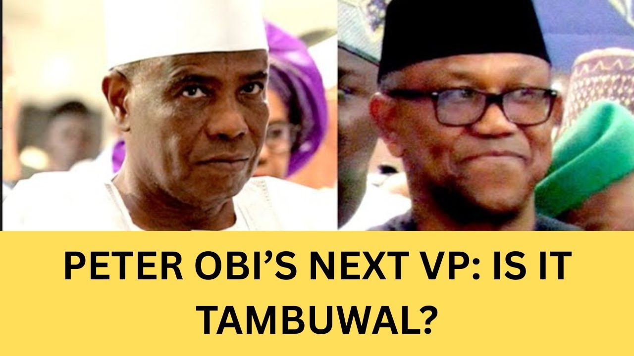 Breaking: Sam Amadi Endorses Obi-Tambuwal Ticket For 2027 Rescue Mission