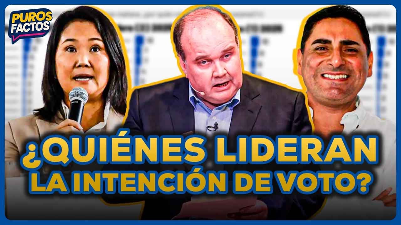 Elecciones 2026: &iquest;Qui&eacute;nes encabezan la intenci&oacute;n de voto seg&uacute;n IPSOS? | SEGMENTO #PurosFactos