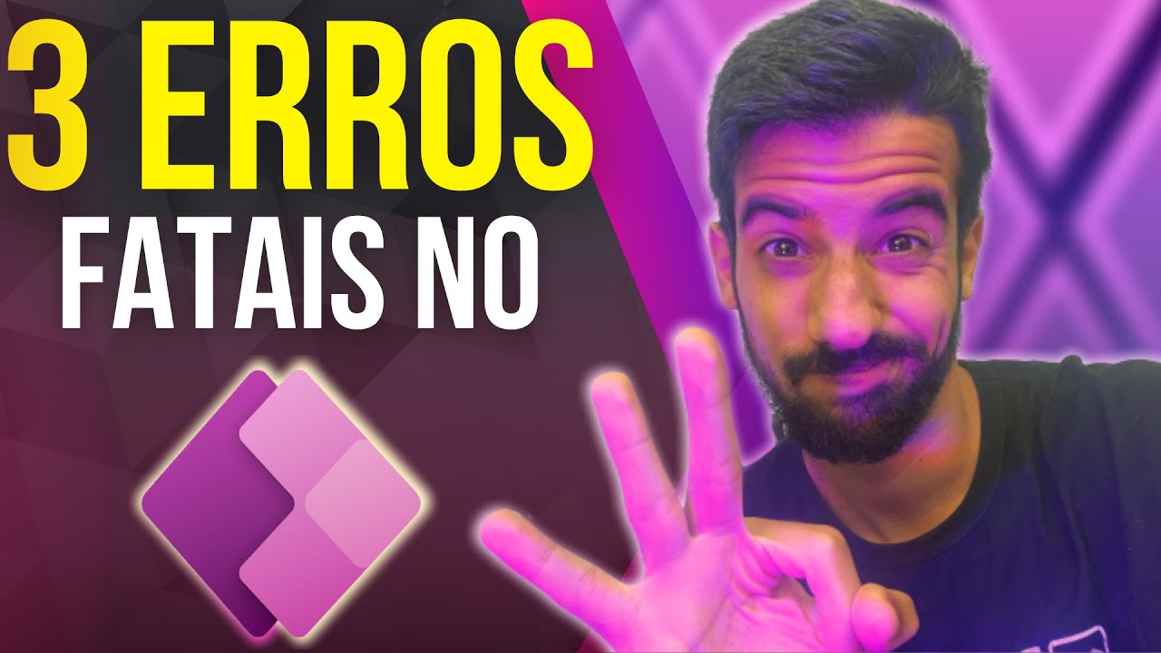 🚨 NÃO FAÇA ISSO NO POWER APPS - 3 ERROS QUE DESTROEM TODO APLICATIVO