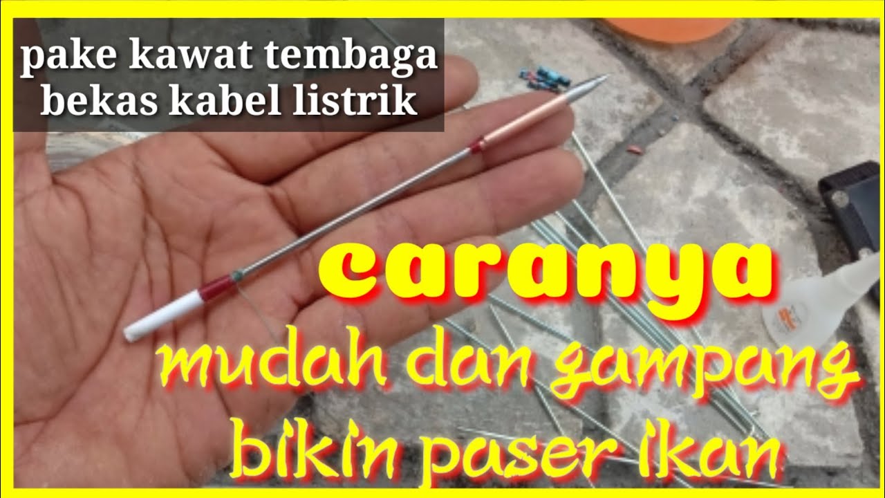 cara mudah bikin paser ikan gabus