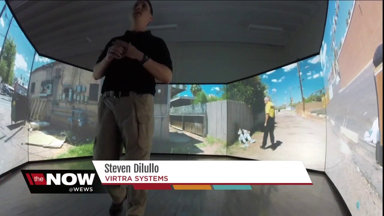 Virtual reality simulator helps police trainees prep for real-life scenarios