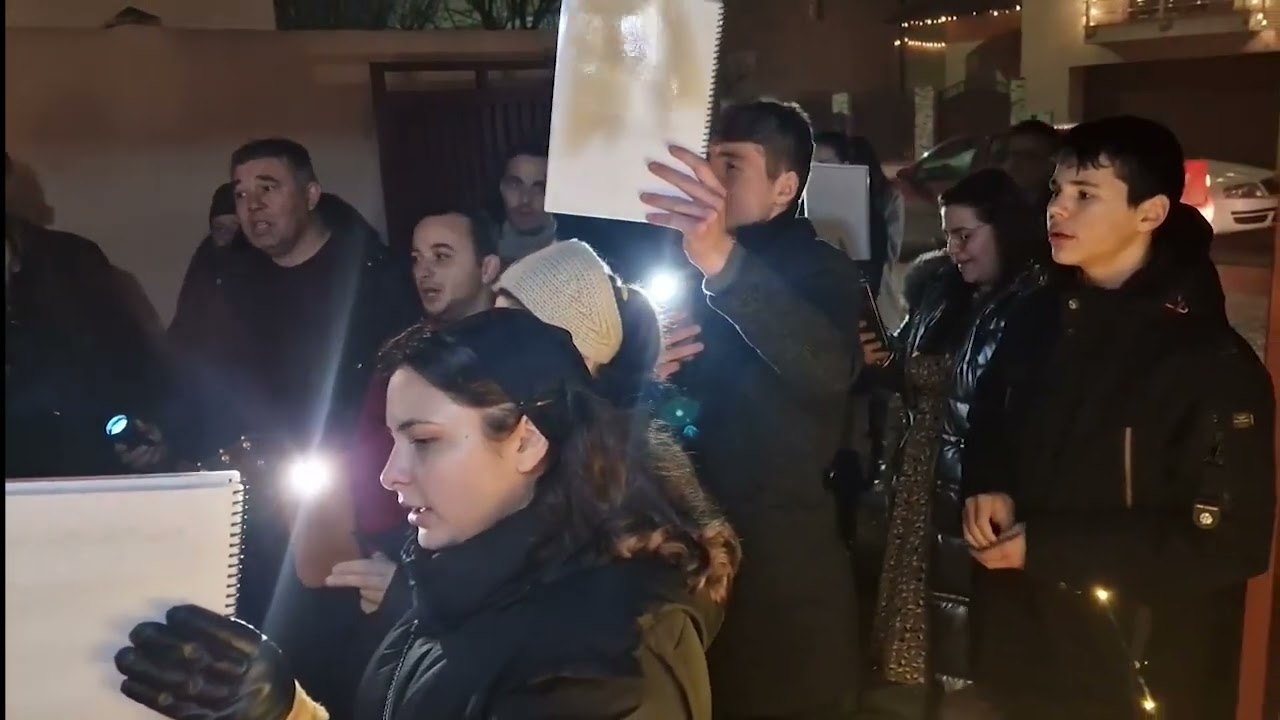 Grupul de Colindatori din Biserica Penticostală com. Barzava jud. Arad.