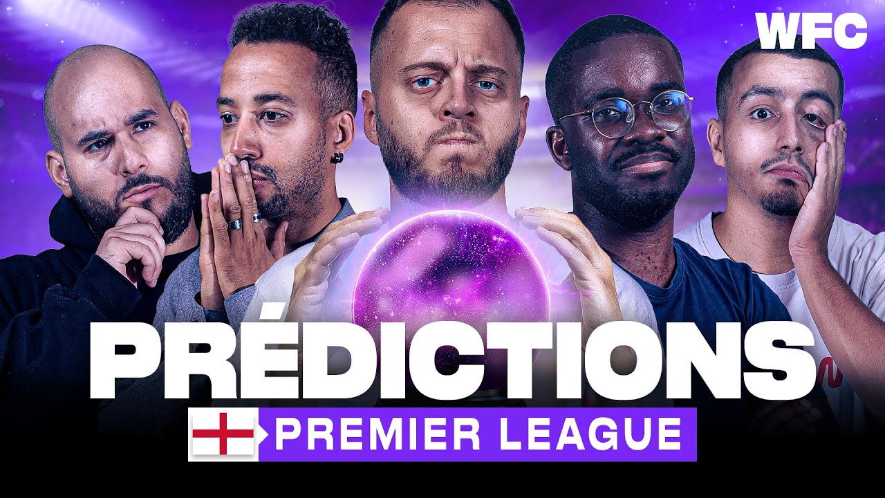 ⚽ Les pr&eacute;dictions Premier League 2025/2026 du WFC (Football)