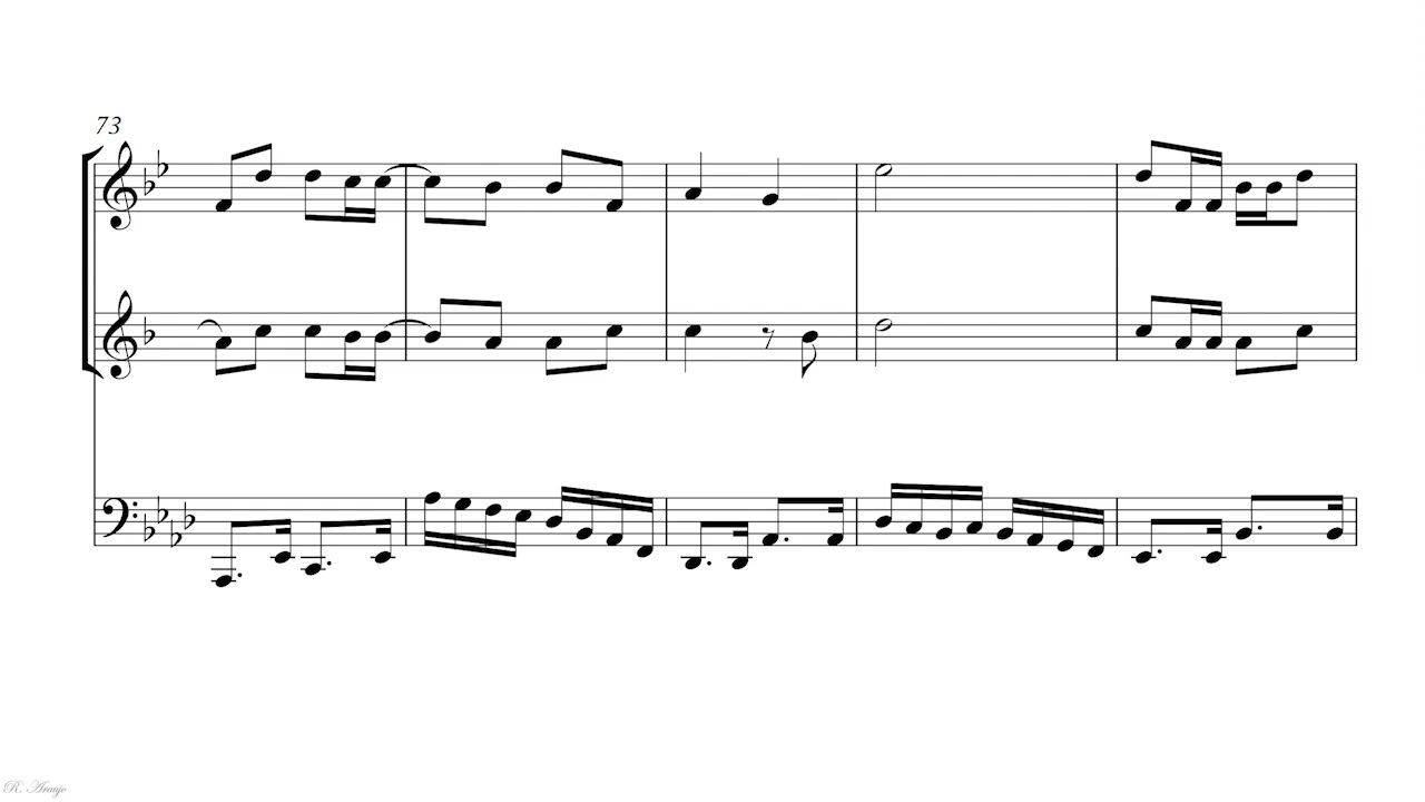Tocata Tatuí com Partitura