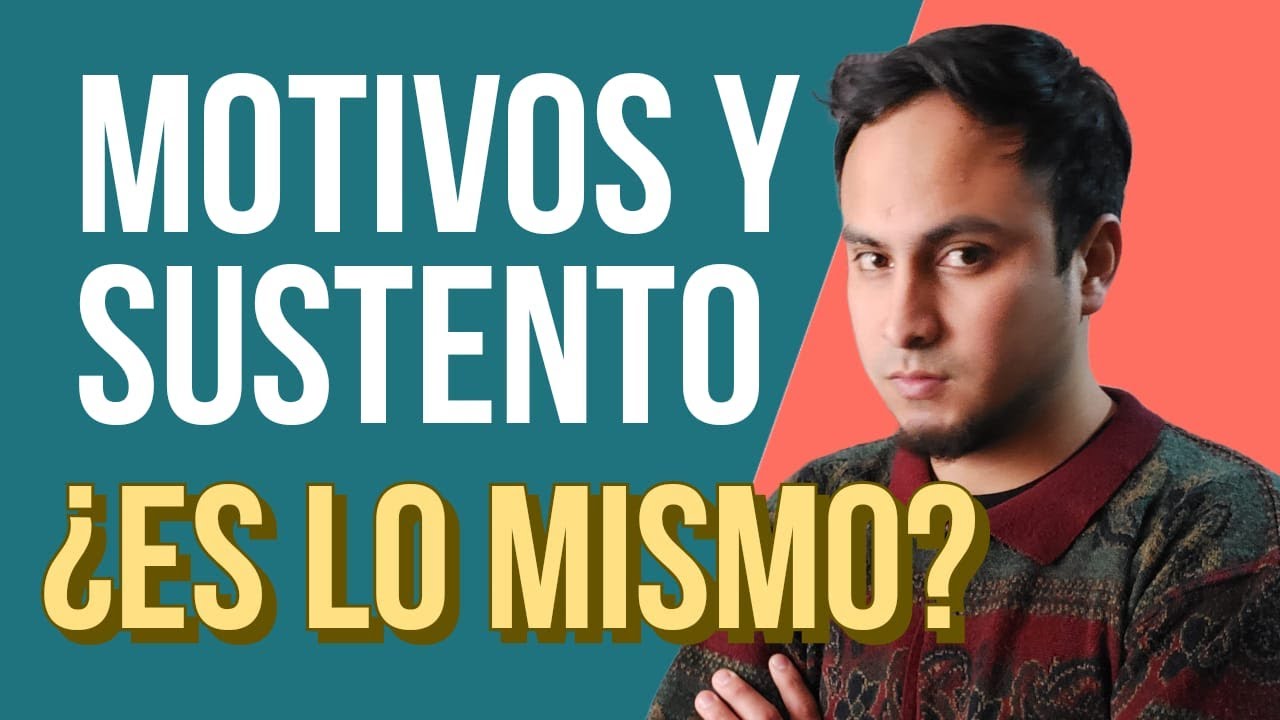 Lo MÁS IMPORTANTE de la licencia L1. Sabes qué es el SUSTENTO y la CARTA DE EXPRESION DE MOTIVOS?