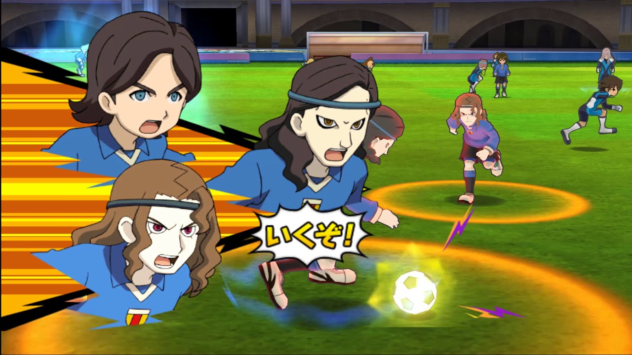Inazuma Eleven GO Strikers 2013: Orpheus Vs Dark Emperors Wii 1080p (Dolphin/Gameplay)