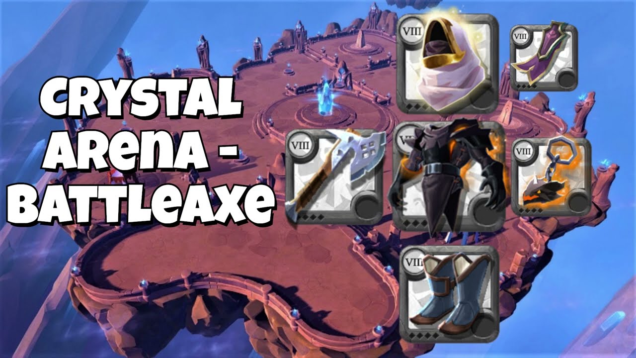 Albion Online: Arena de Cristal | Crystal League Battles - Machado de Guerra/Battleaxe