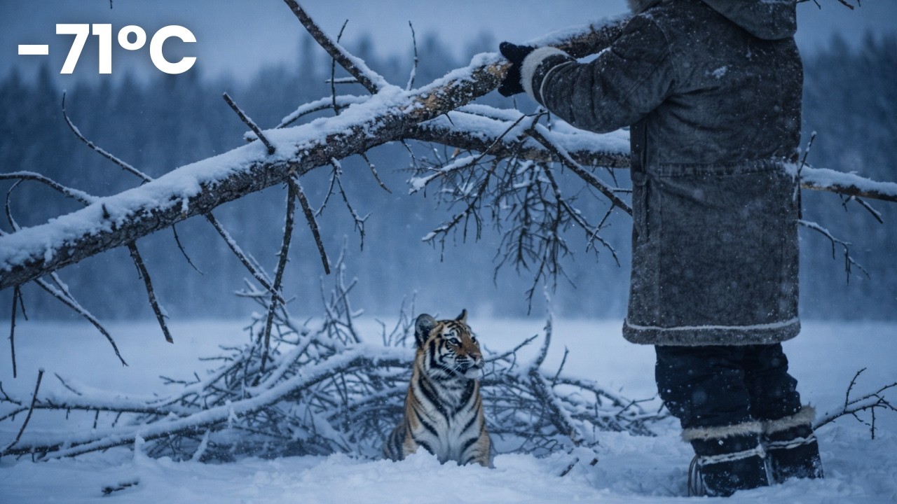 -71°C: I Saved a Siberian Tiger Cub… Then Her Mother Came
