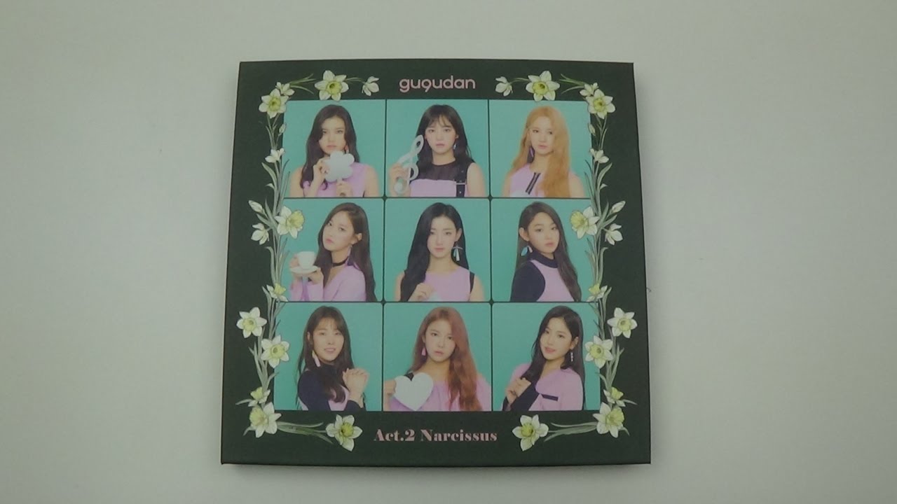 Unboxing Gugudan 구구단 2nd Mini Album Act.2 Narcissus