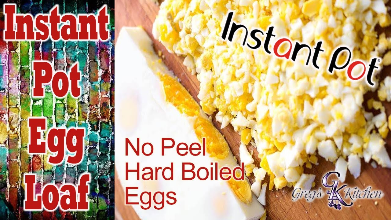 Greg's Kitchen - Instant Pot Egg Loaf PERFECT every time.