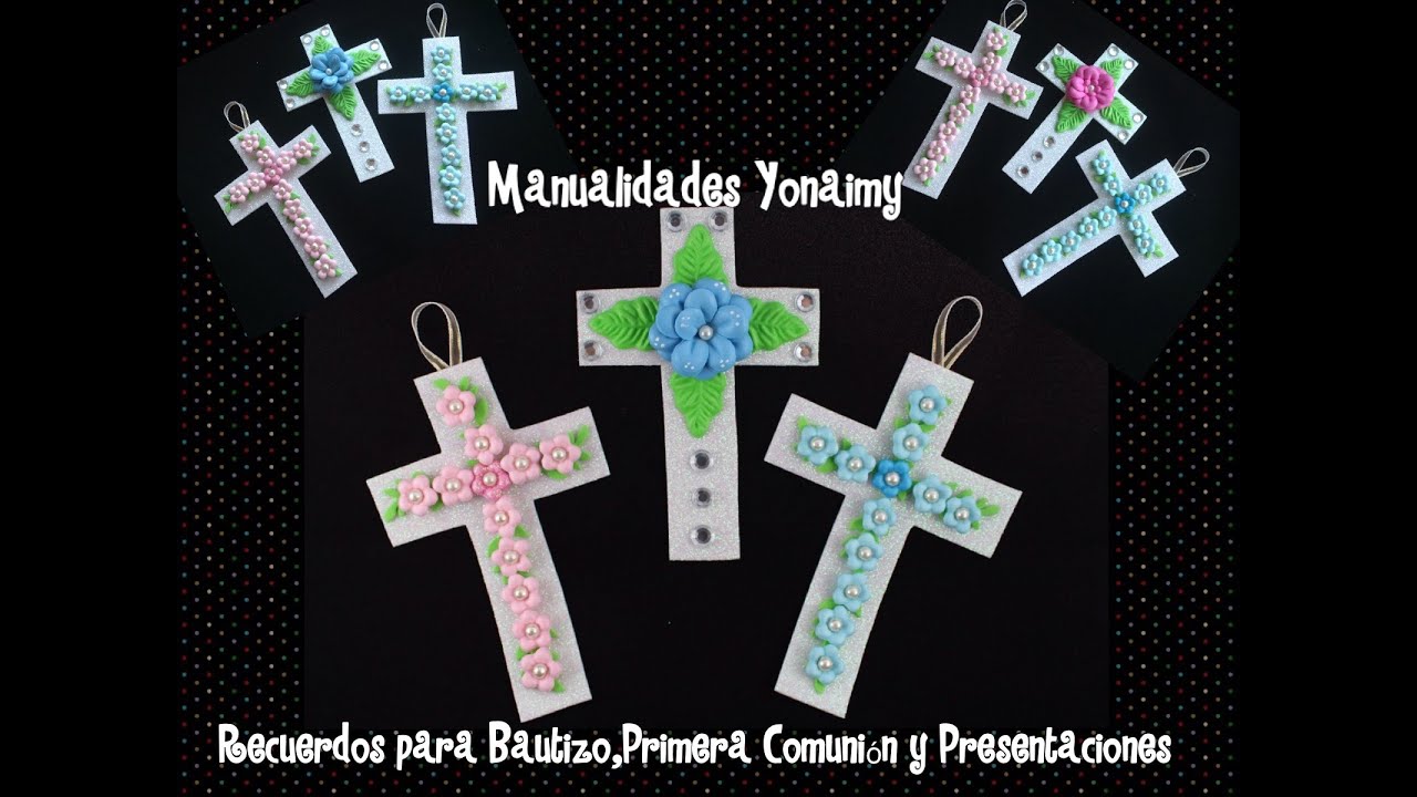 CRUCES ✝ PARA RECUERDOS DE BAUTIZO, 😍 PRIMERA COMUNION O PRESENTACIONES DE 3 AÑOS