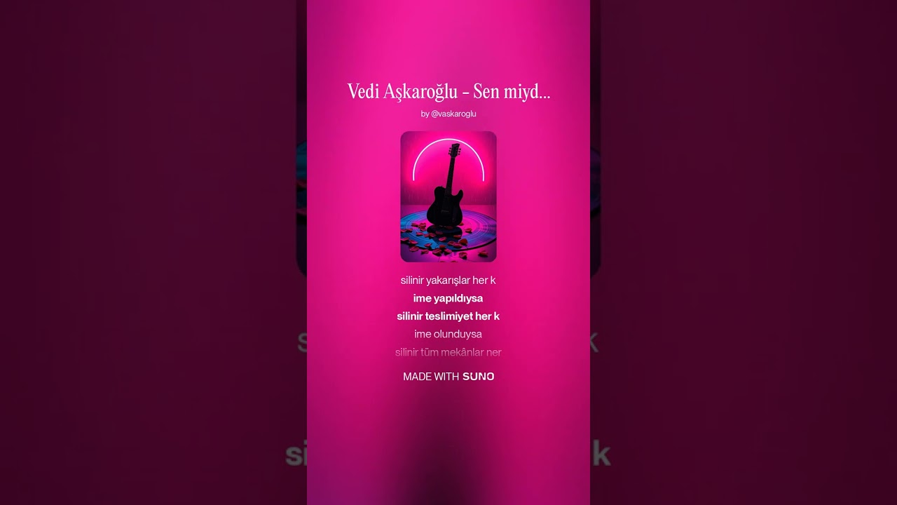 Vedi Aşkaroğlu - Sen miydin o kanlı katil