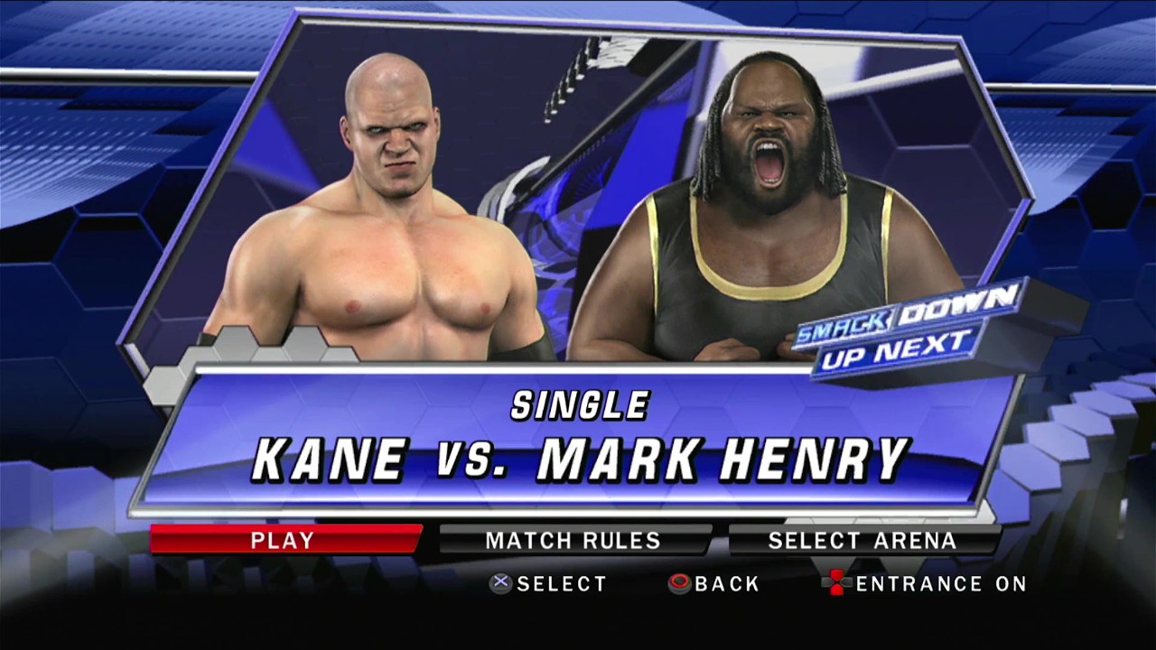 WWE Smackdown vs. Raw 2010 - Kane vs. Mark Henry