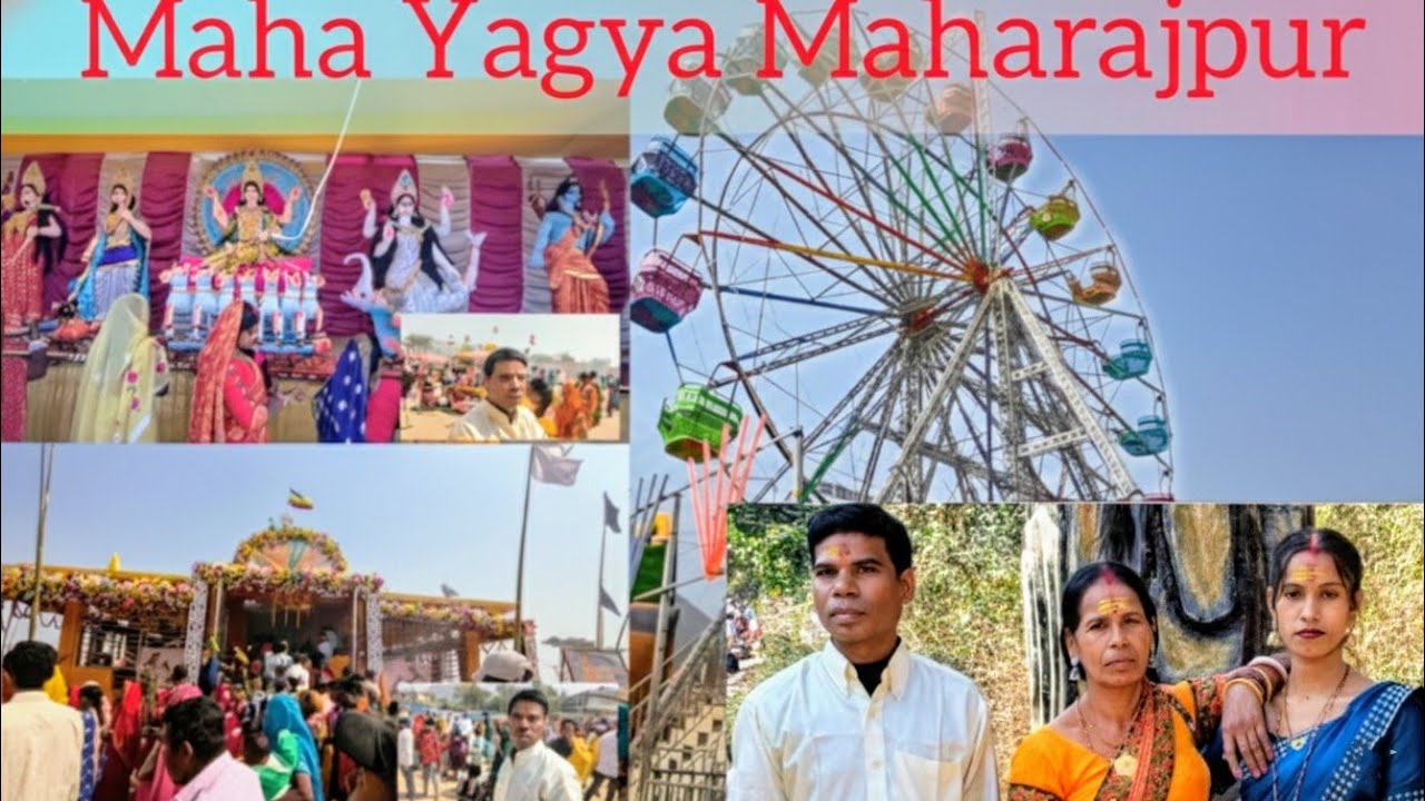 Maha Yagya Maharajpur. Near Maharajpur Railway Station.