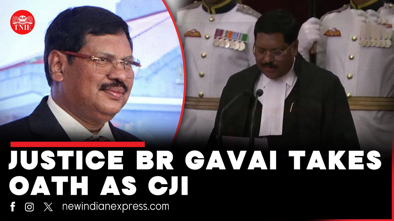 Justice BR Gavai sworn in as the 52nd Chief Justice of India