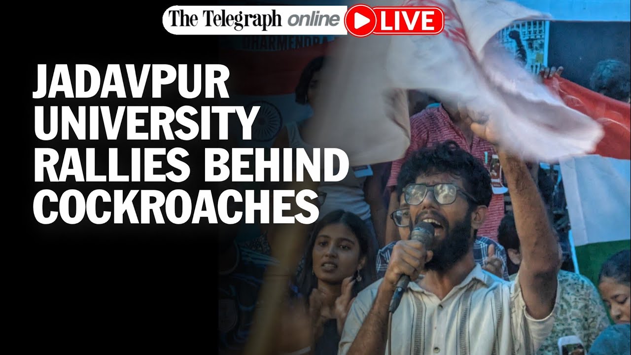 LIVE | Jadavpur University Students Go On Mass Rally in Solidarity With CJP #cockroachjantaparty