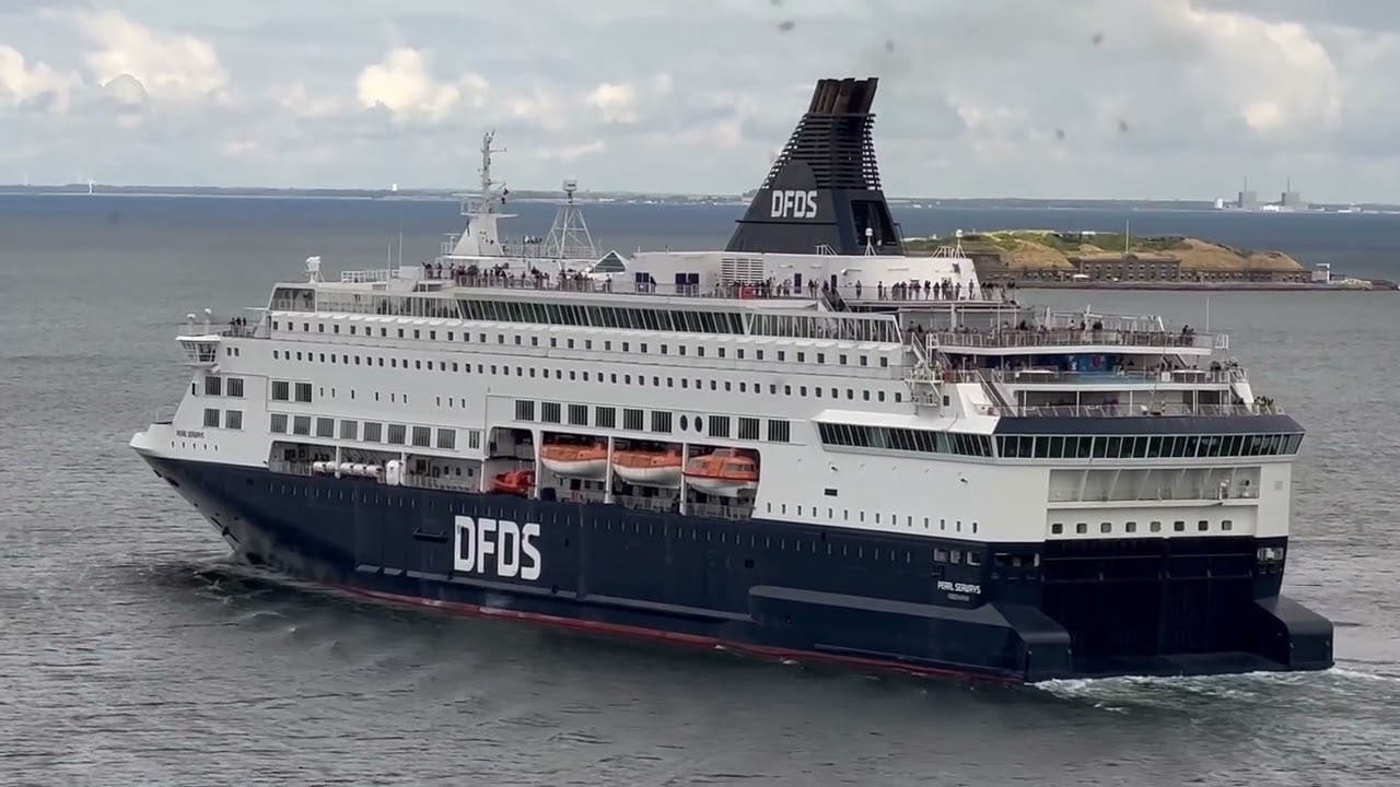 DFDS Pearl Seaways Ferry Port of Copenhagen