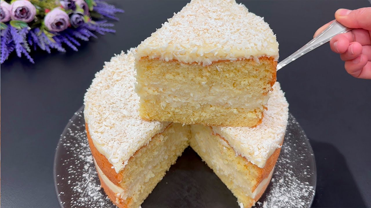 Kuchen 3 Milch. Der ber&uuml;hmte Kuchen, der die ganze Welt verr&uuml;ckt macht! Besser als Apfelkuchen😋