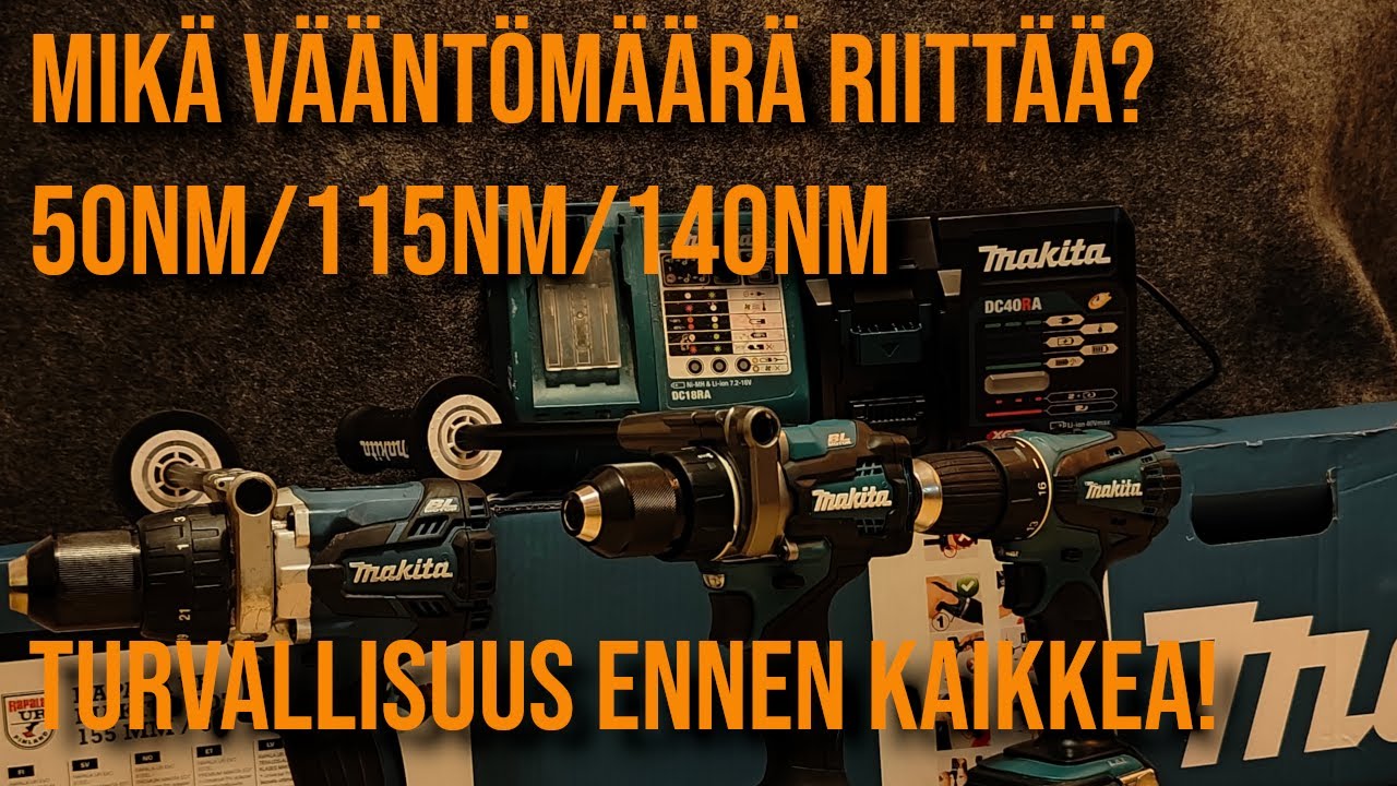 MILLAINEN KONE KÄY KAIRAAMISEEN? TESTAILLAAN