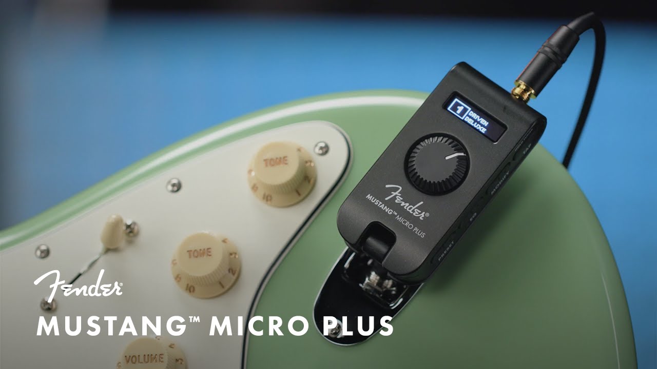 Знакомство с Mustang™ Micro Plus | Fender