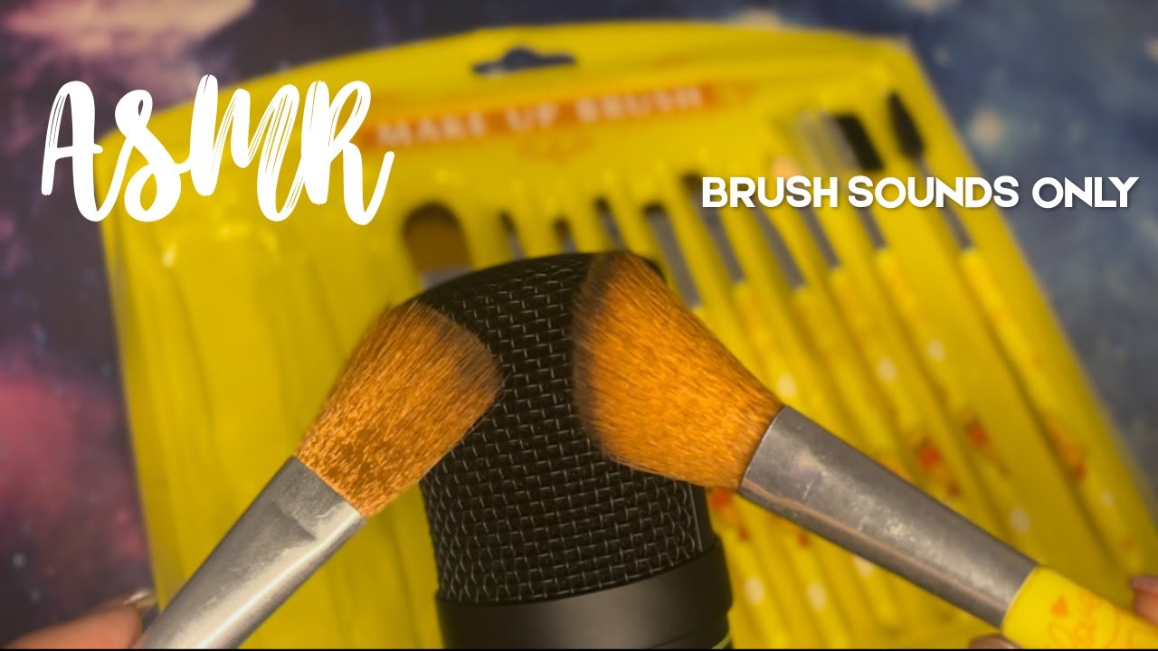 ASMR Brush Sounds - No Talking