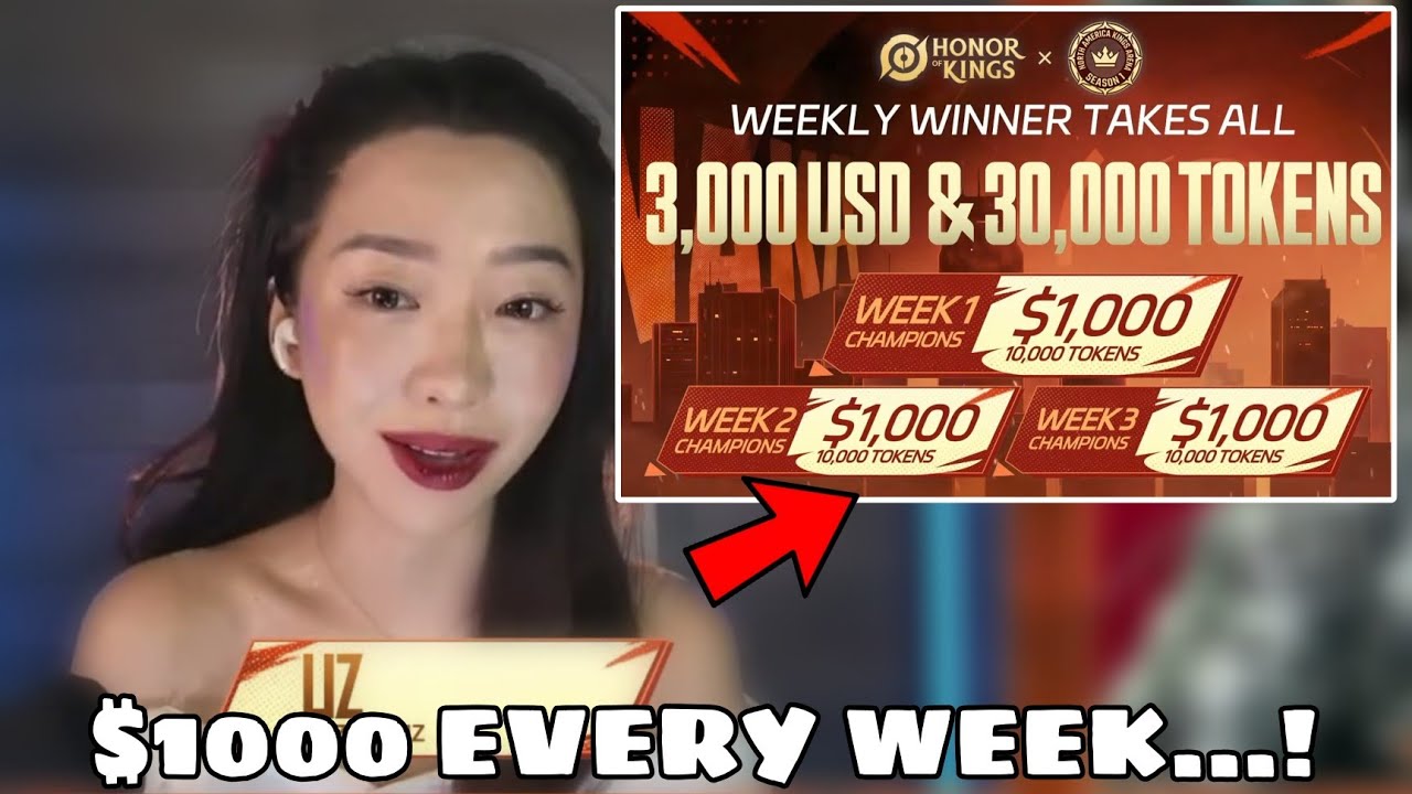 1000 долларов каждую неделю?! Призовой фонд этого турнира HOK просто невероятный.😱