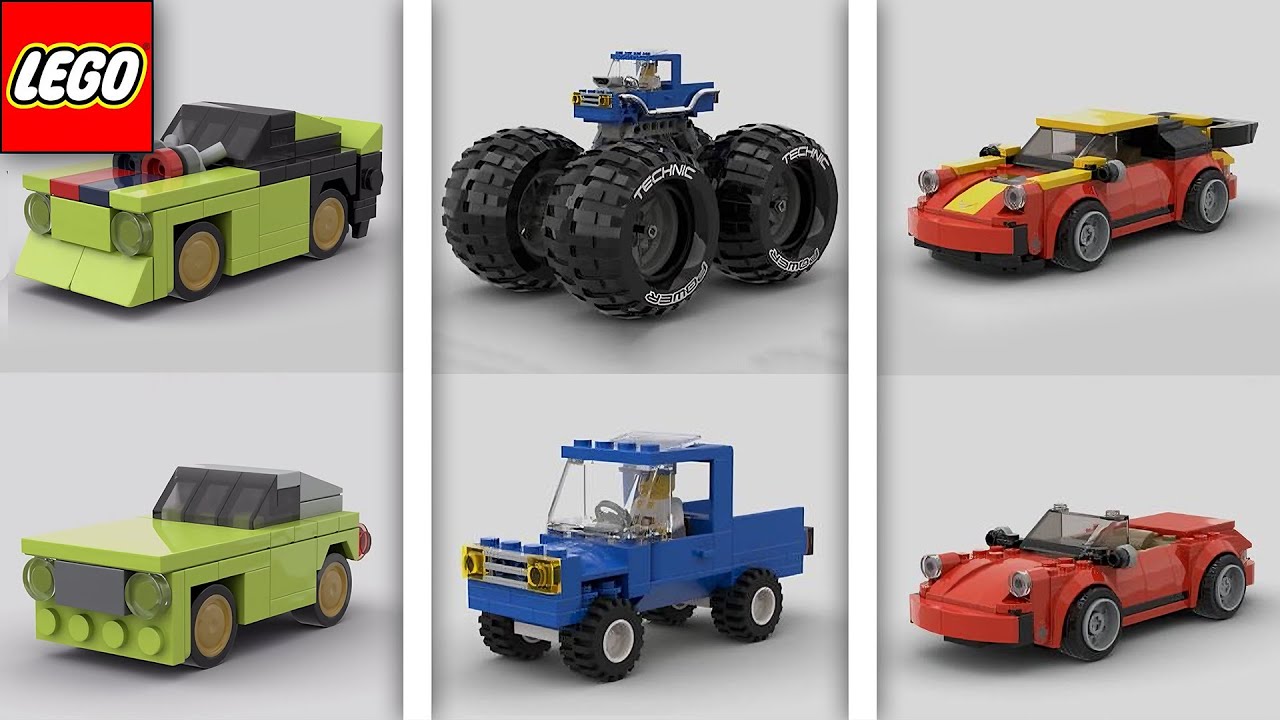 Модернизация машин Lego | Сравнение