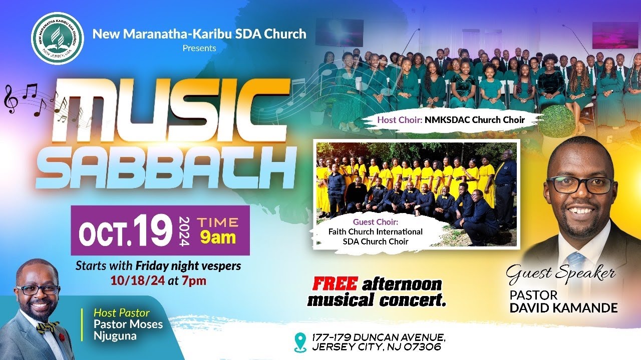 #Live: Music Sabbath - Afternoon Music Concert, October 19, 2024 New Maranatha Karibu SDA Church