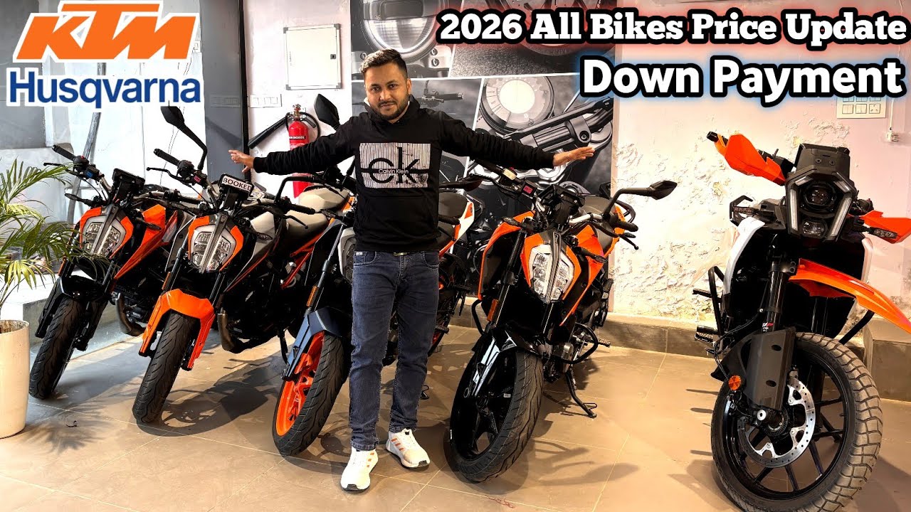 KTM Husqvarna All Bikes Price Update || Down Payment & || New Price List Details