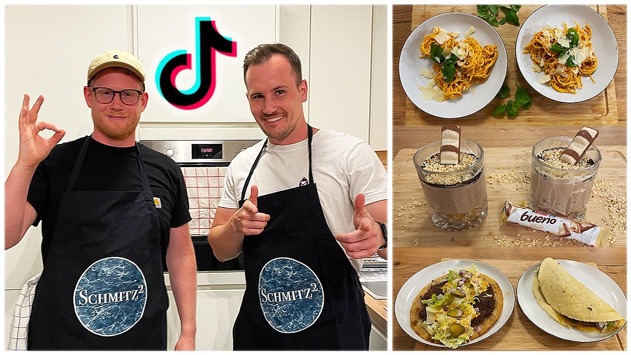 Sind das die LECKERSTEN TIKTOK Food Trends 2023?! | Schmitz²