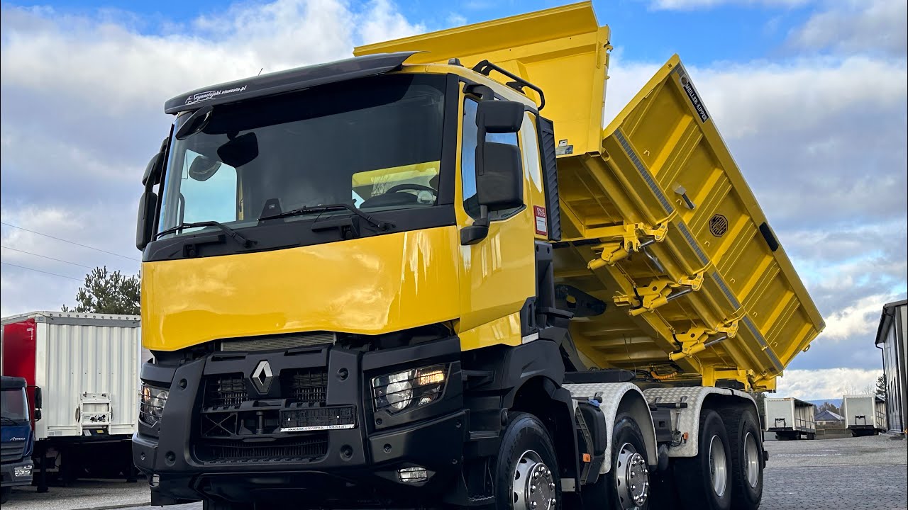 Renault K460 8x4 Meiller Kipper 2015