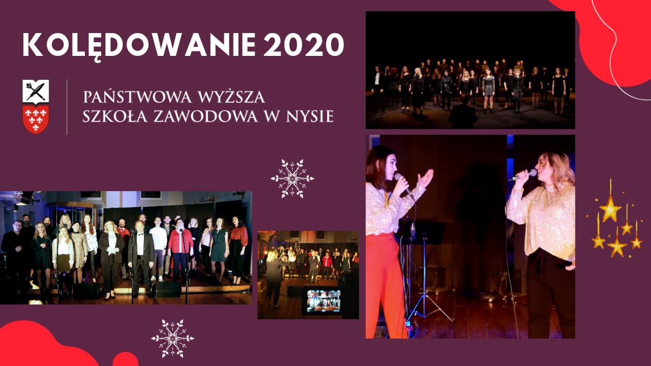 KOLĘDOWANIE 2020 W PWSZ W NYSIE