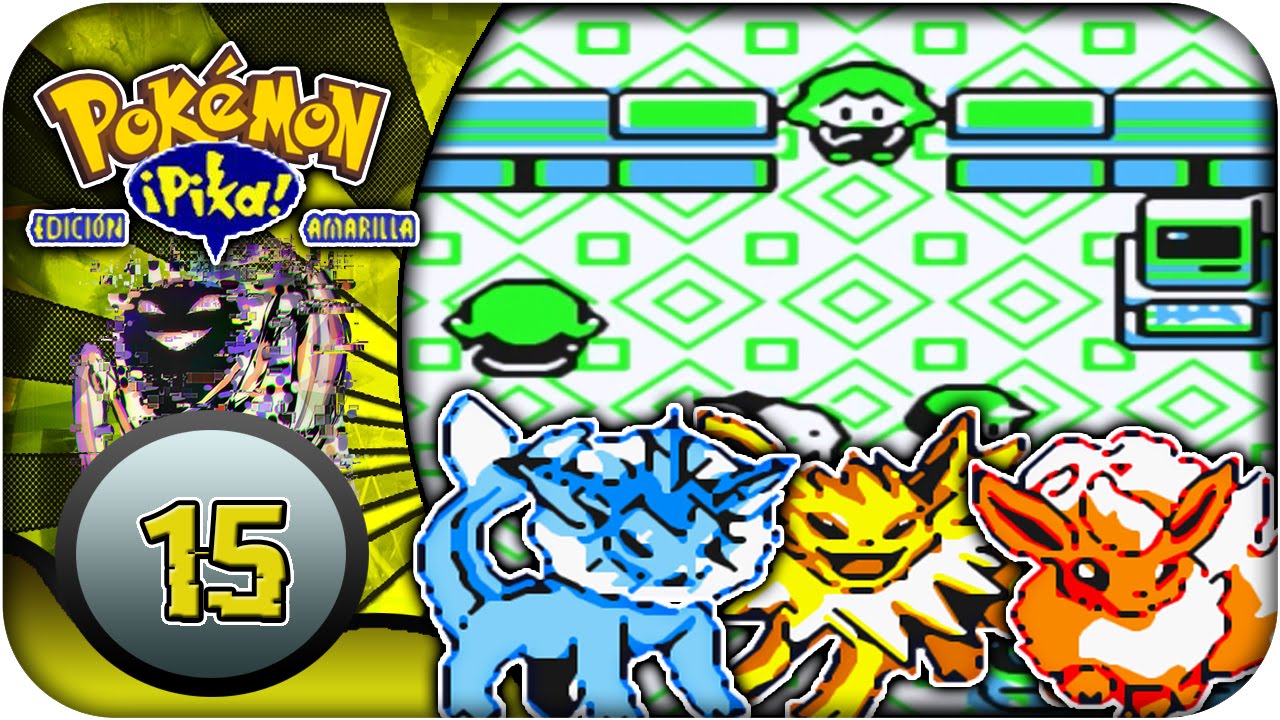 Pokémon Amarillo #15 | GLITCH Cómo clonar pokémon y tener las 3 evoluciones de Eevee