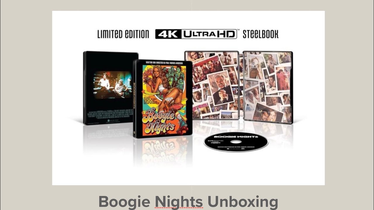 Boogie Nights Steelbook UHD Unboxing