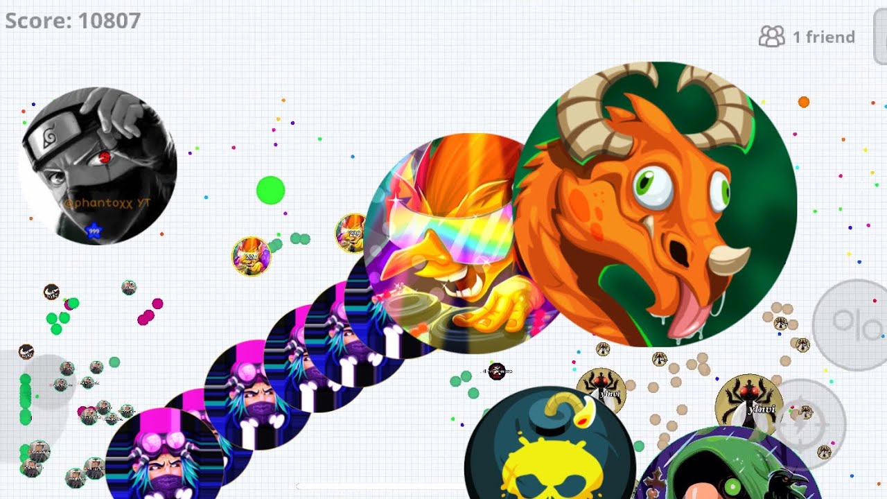 DESTRUCTION💥 (AGAR.IO MOBILE)