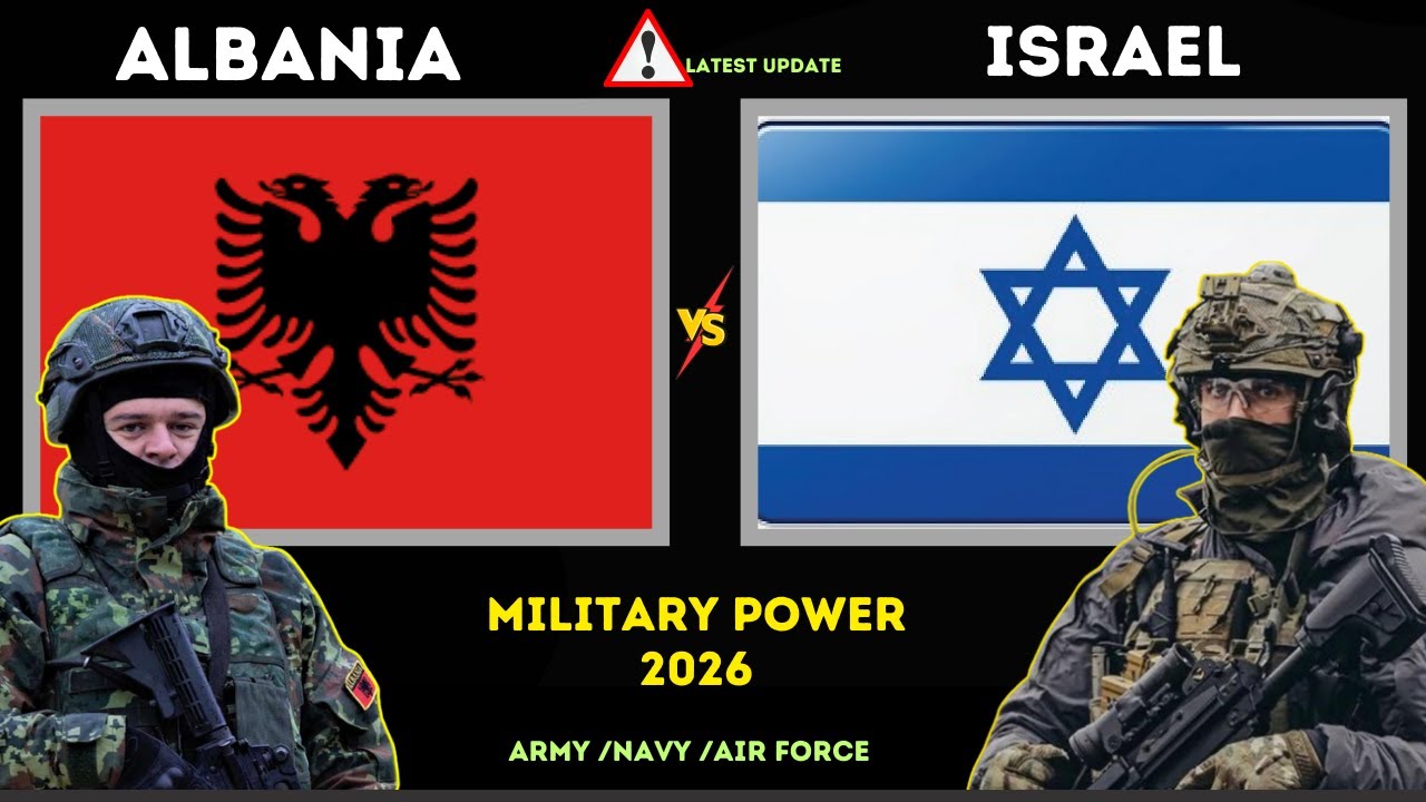 Albania vs israel military power | ISRAEL vs ALBANIA Military 2026 | albania military