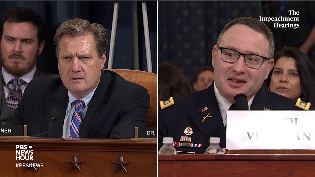 WATCH: Rep. Michael Turner’s full questioning of Vindman and Williams | Trump's first impeachment