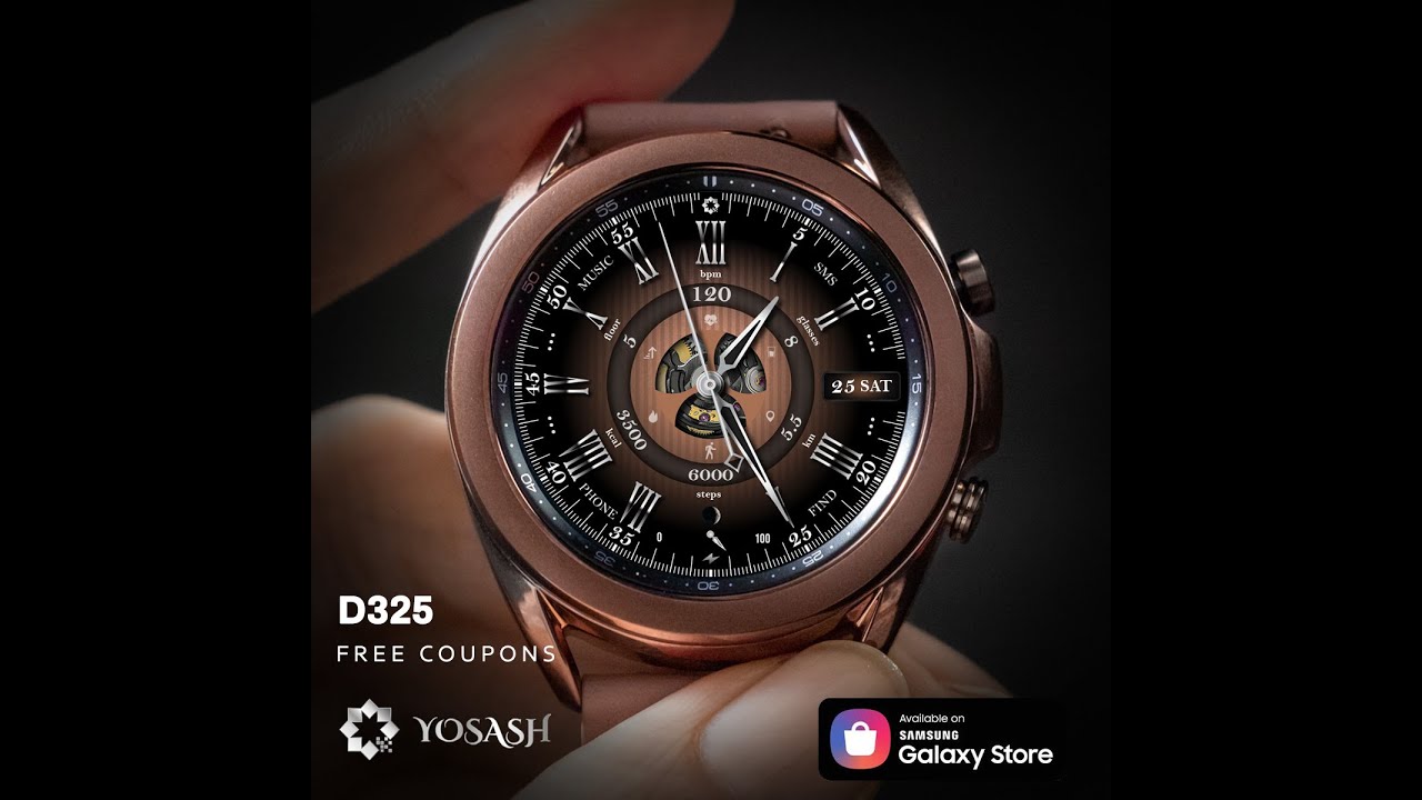 D325 - Watch Face for SAMSUNG Gears