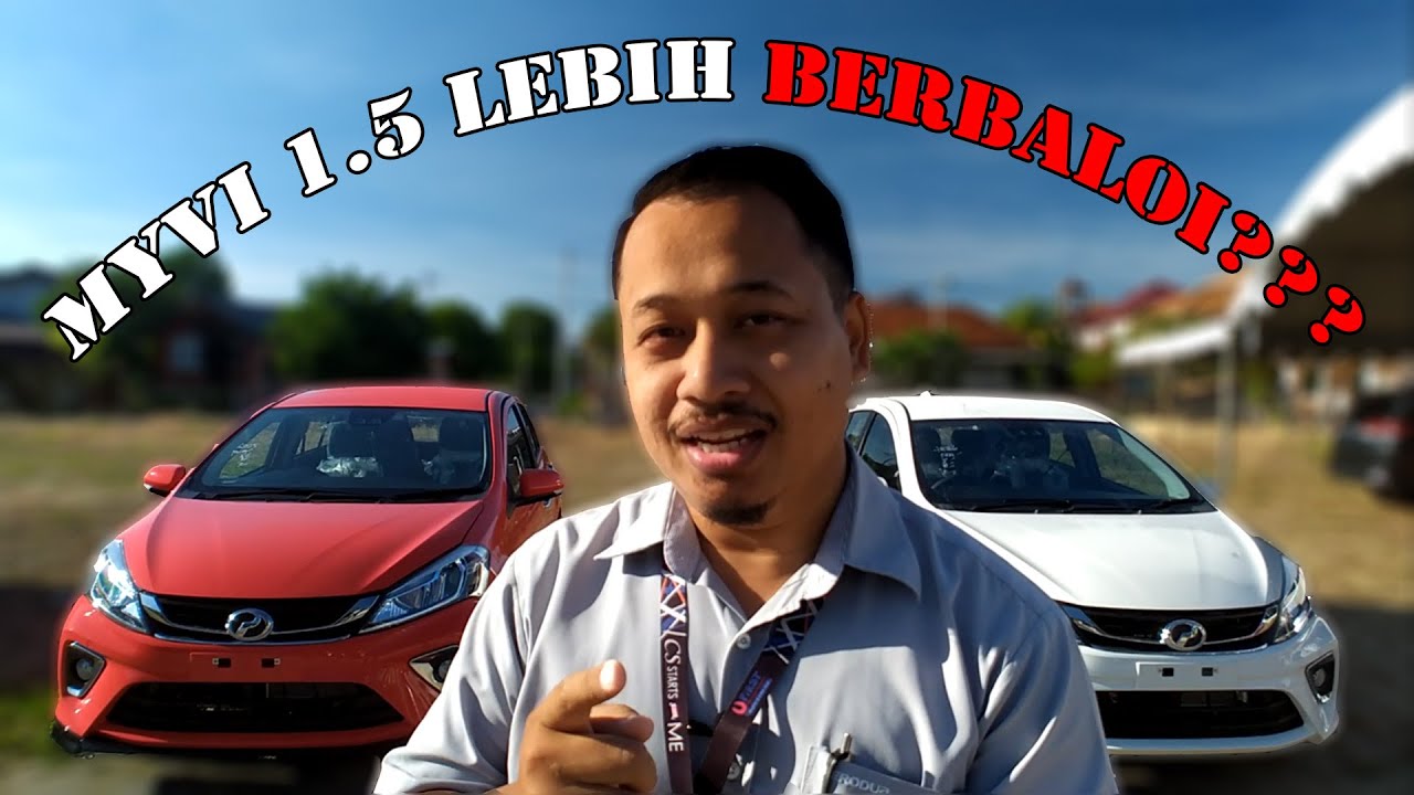 Perbezaan Perodua Myvi 1.3X vs Myvi 1.5H