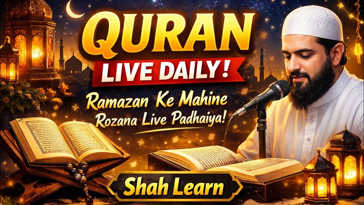 Quran Reading Parah 5 Live #quran #qurantilawat 