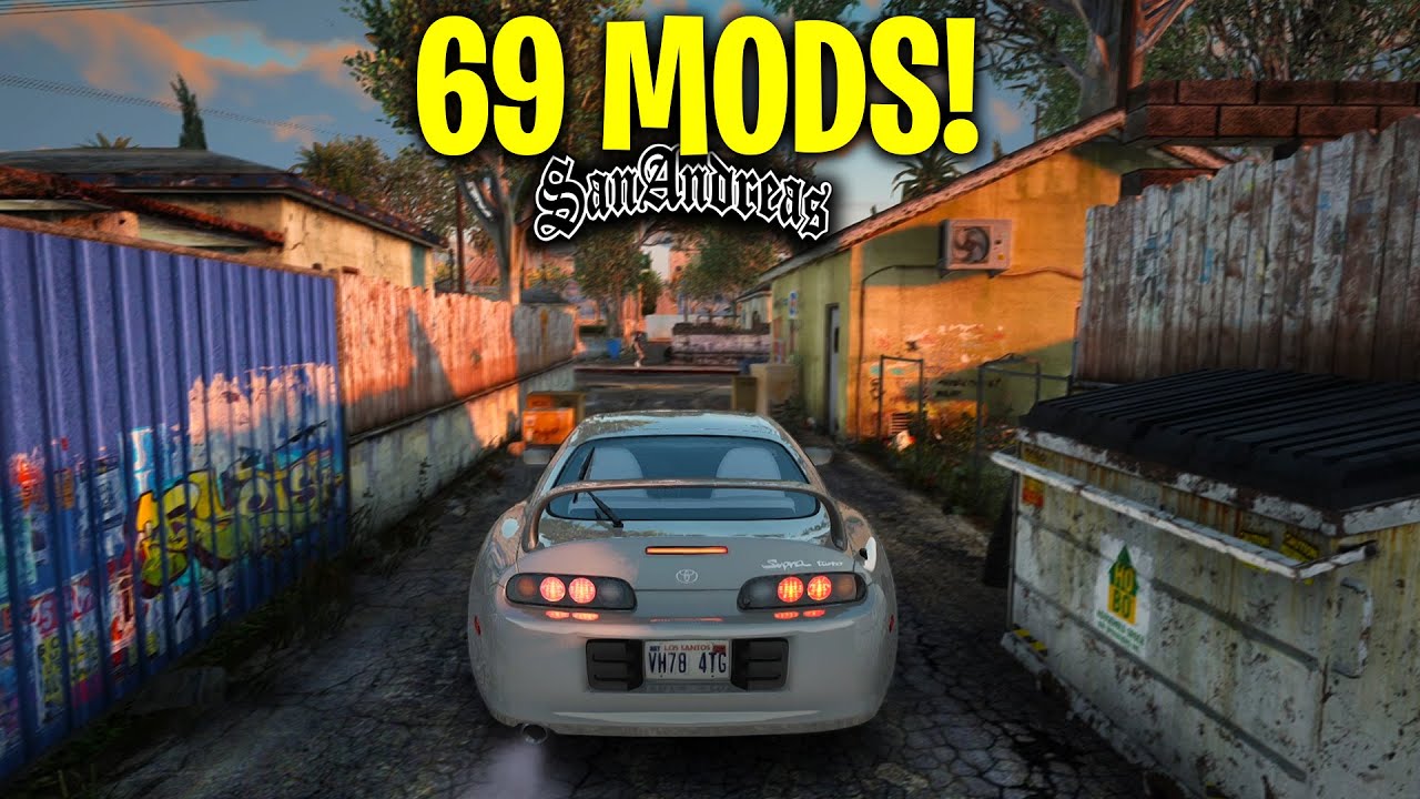 Я переделал GTA San Andreas с 69 БЕЗУМНЫМИ модами